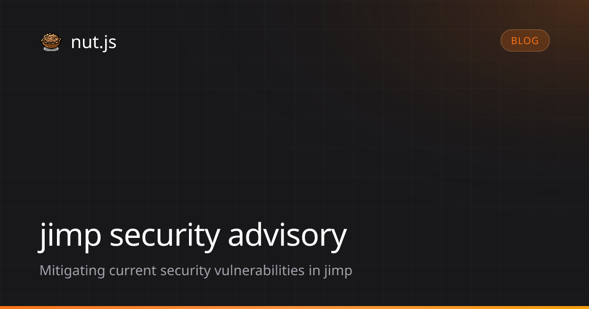 jimp security advisory | nut.js